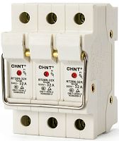 Держатель плавких вставок с индикацией CHINT 3п RT28N-32X 10х38мм картинка